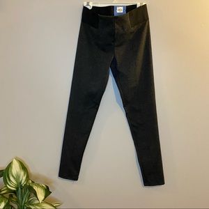 SIMPLY VERA WANG SKINNY MID RISE STRETCH PANT DARK GREY SIZE SMALL ELASTIC WAIST